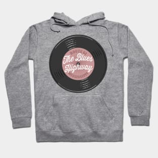 The Blues Highway Mississippi Vinyl Vintage Hoodie